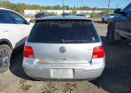 2001 VOLKSWAGEN GOLF