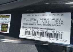 2012 MAZDA 3 I