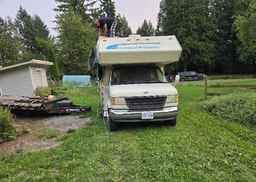 1995 FORD ECONOLINE E350 CUTAWAY VAN