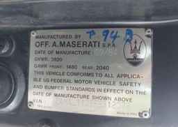 1985 MASERATI BITURBO