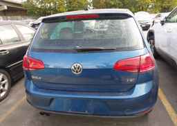2017 VOLKSWAGEN GOLF S