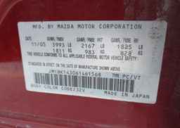 2006 MAZDA 3 HATCHBACK