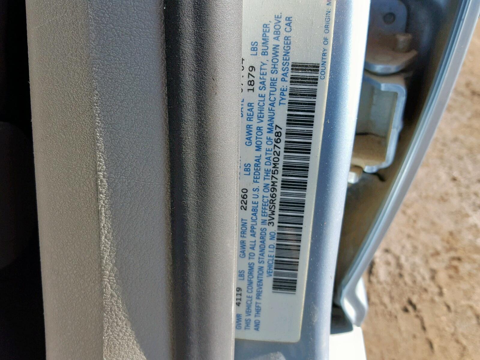 2005 VOLKSWAGEN JETTA