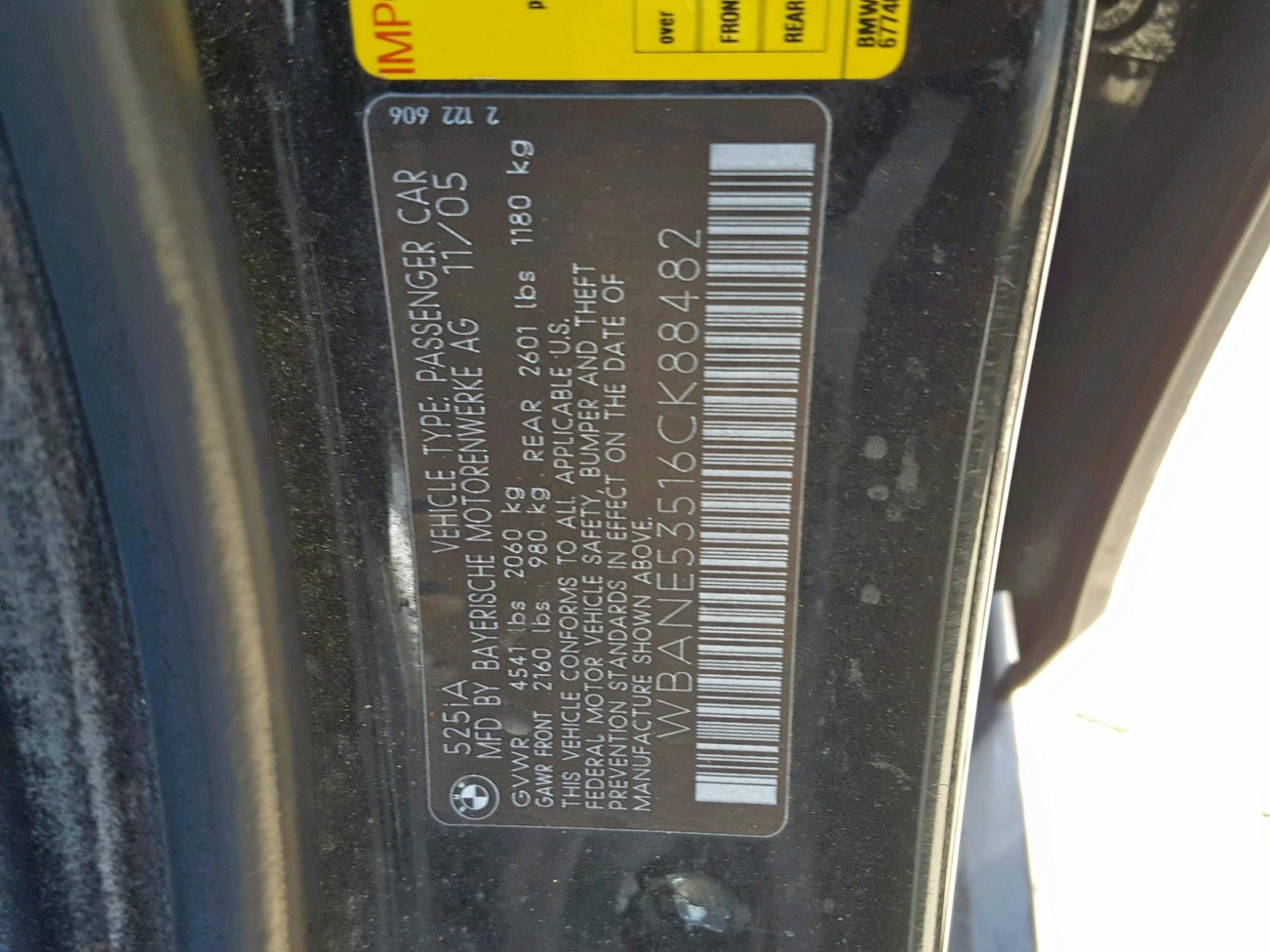 2006 BMW 5 series