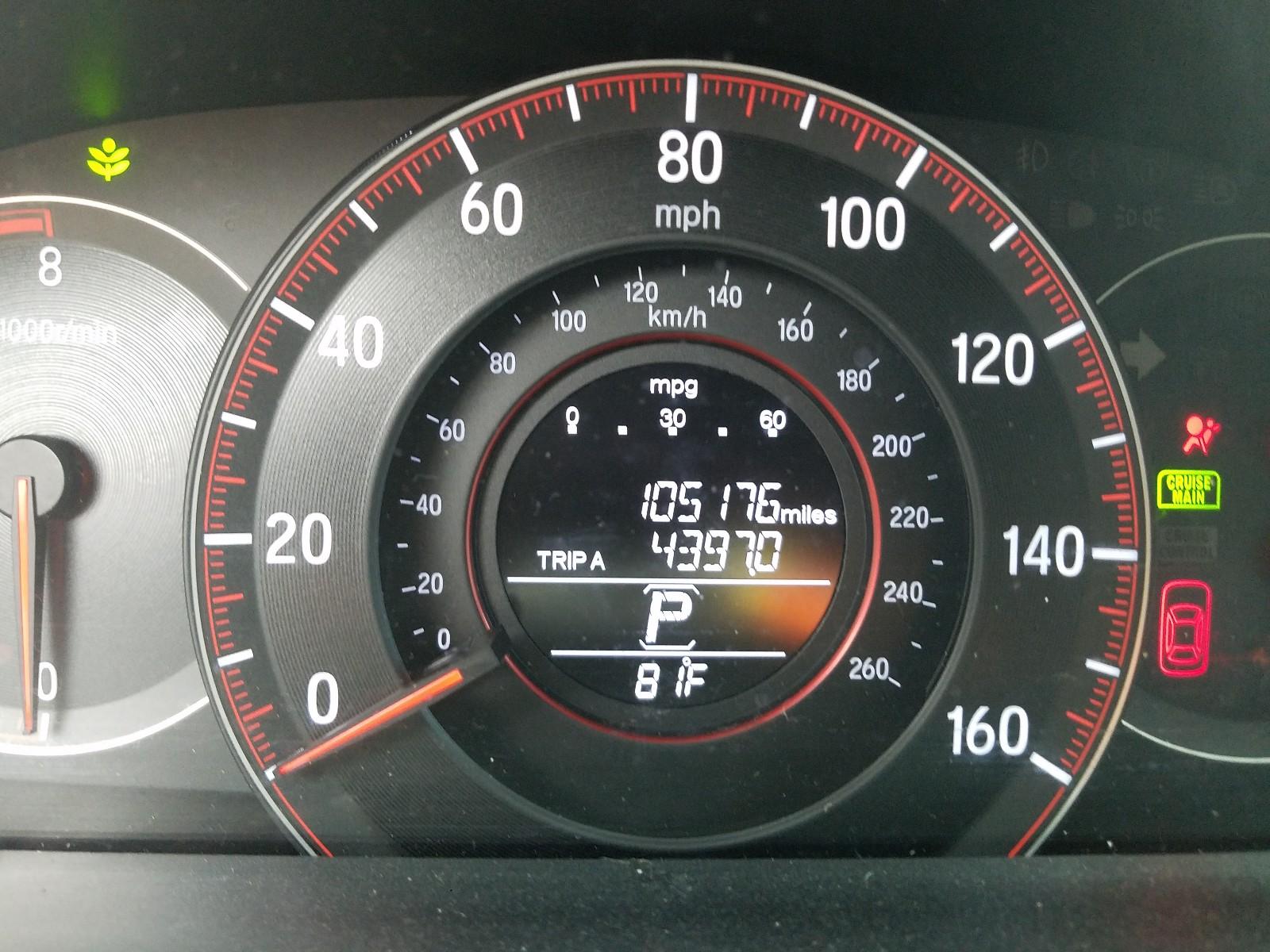 2016 HONDA ACCORD