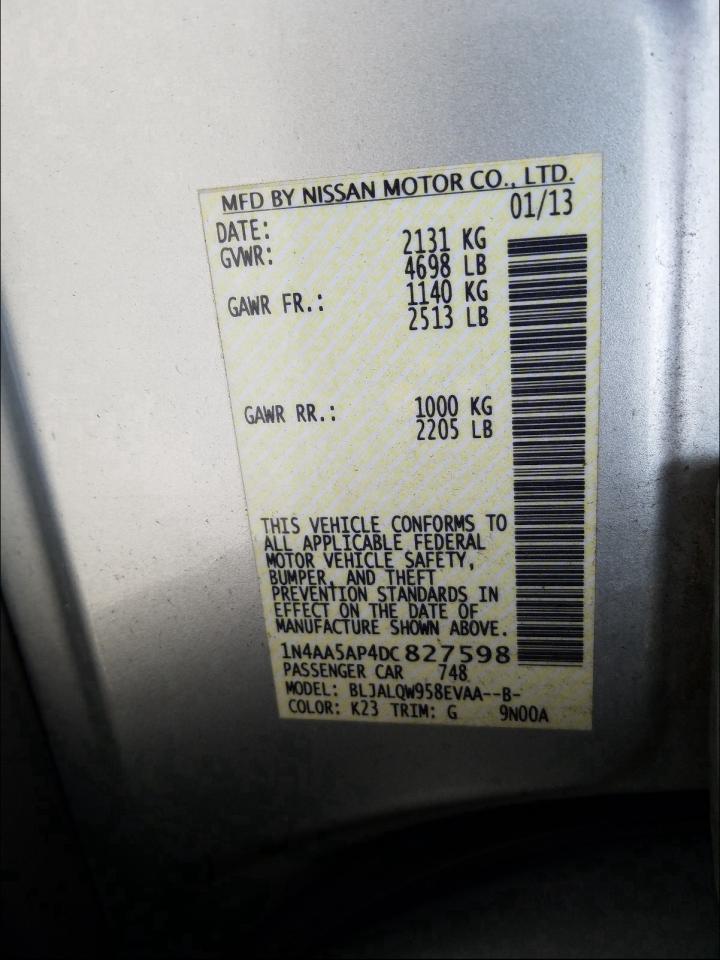 2013 NISSAN Maxima