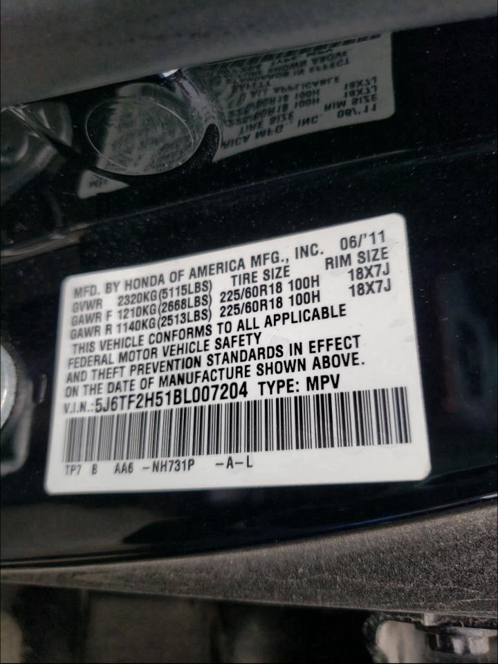 2011 HONDA ACCORD