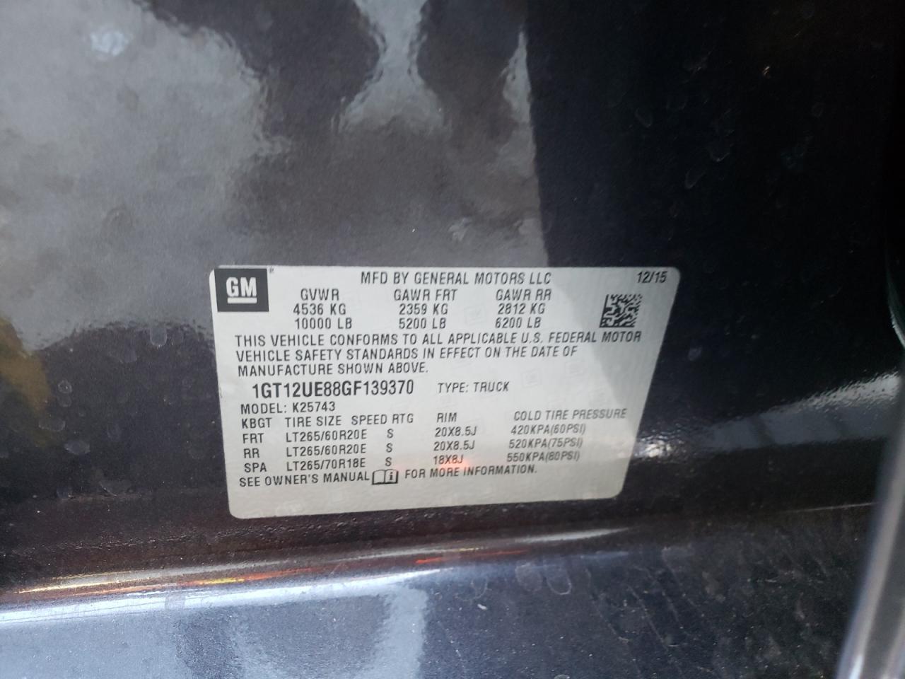 2016 GMC Sierra