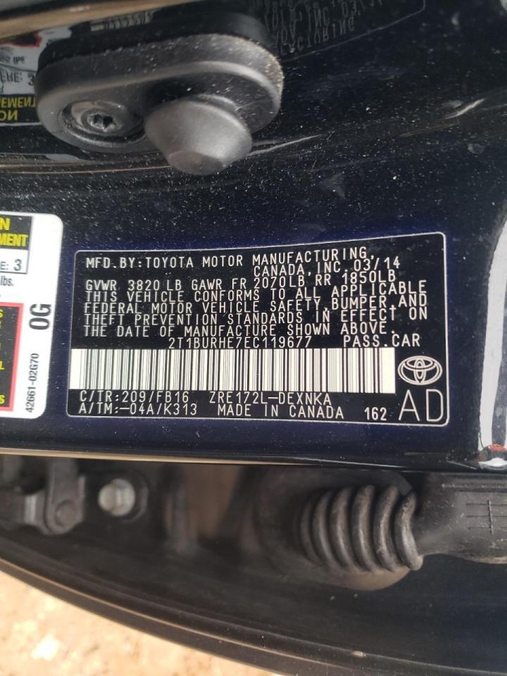 2014 TOYOTA COROLLA
