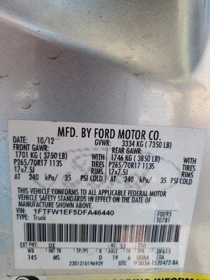 2013 FORD F-150