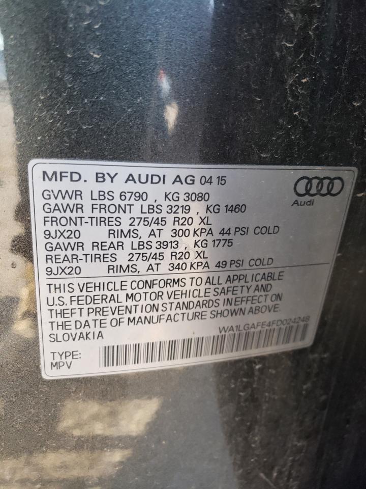2015 AUDI Q7