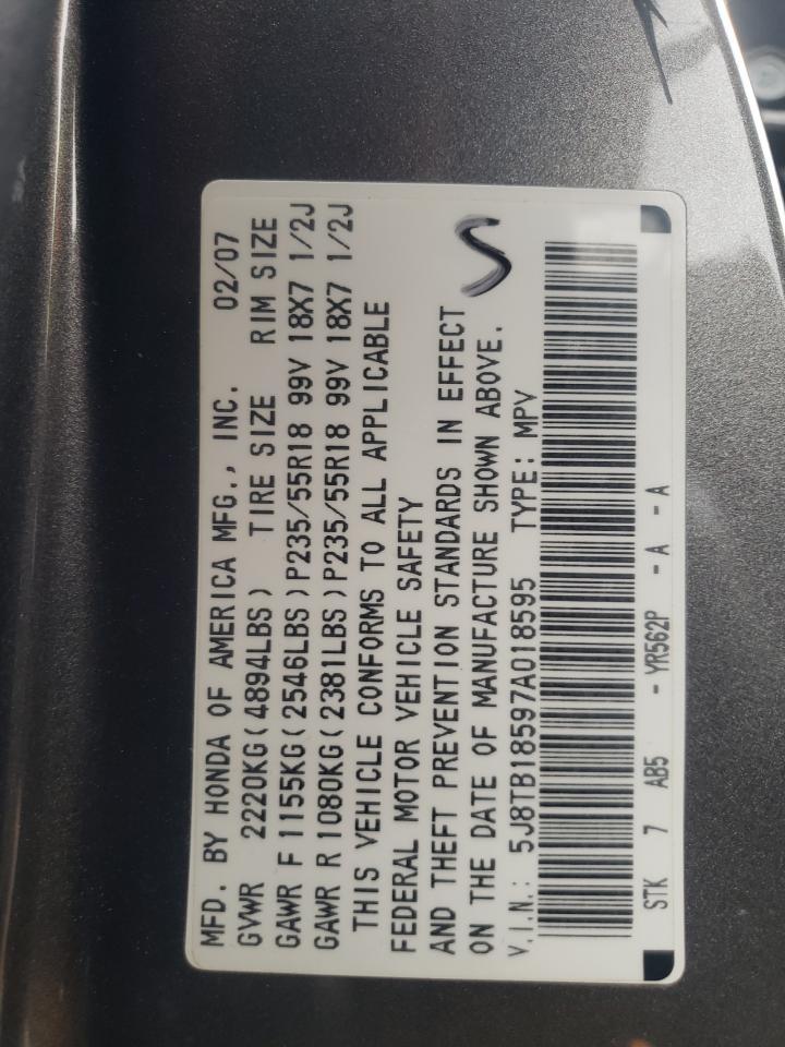2007 ACURA RDX
