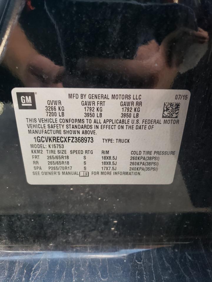 2015 CHEVROLET Silverado