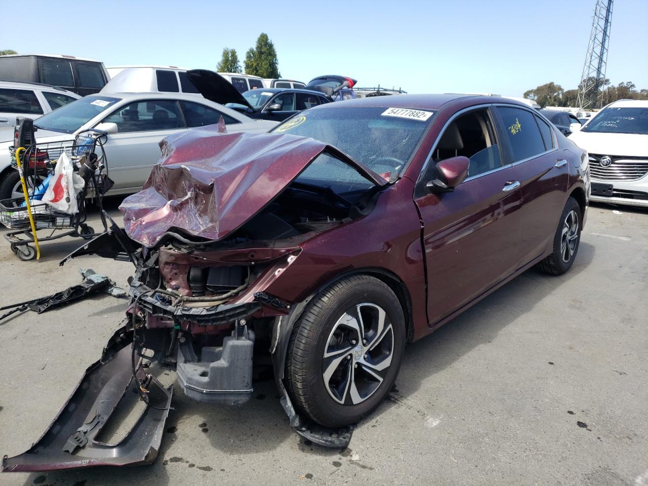 2016 HONDA ACCORD