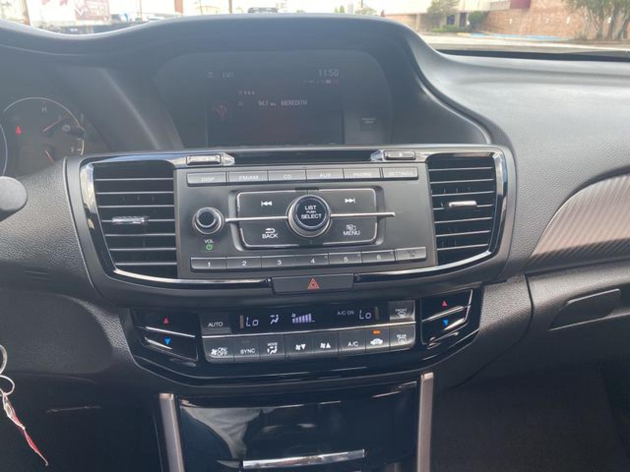 2016 HONDA ACCORD