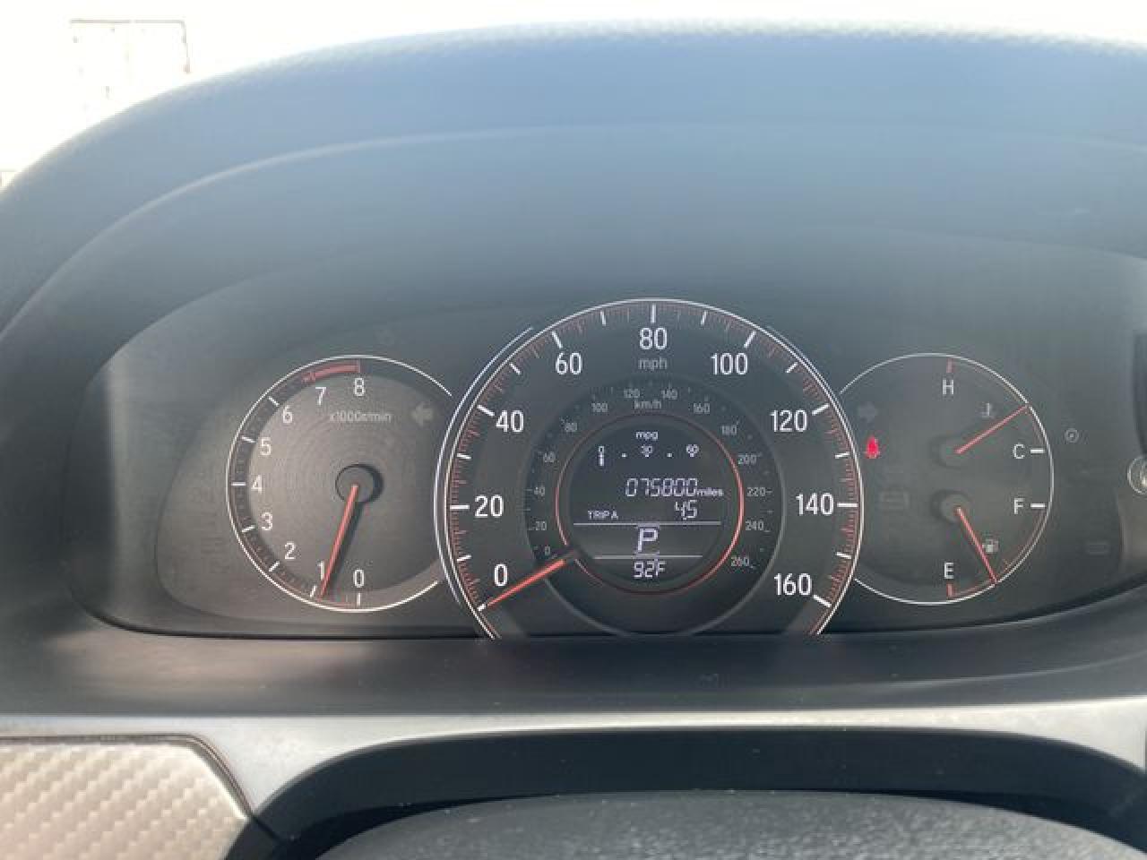 2016 HONDA ACCORD