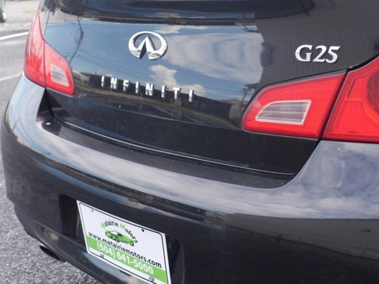 2011 INFINITI G25