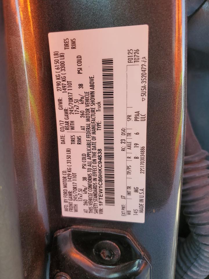 2017 FORD F-150