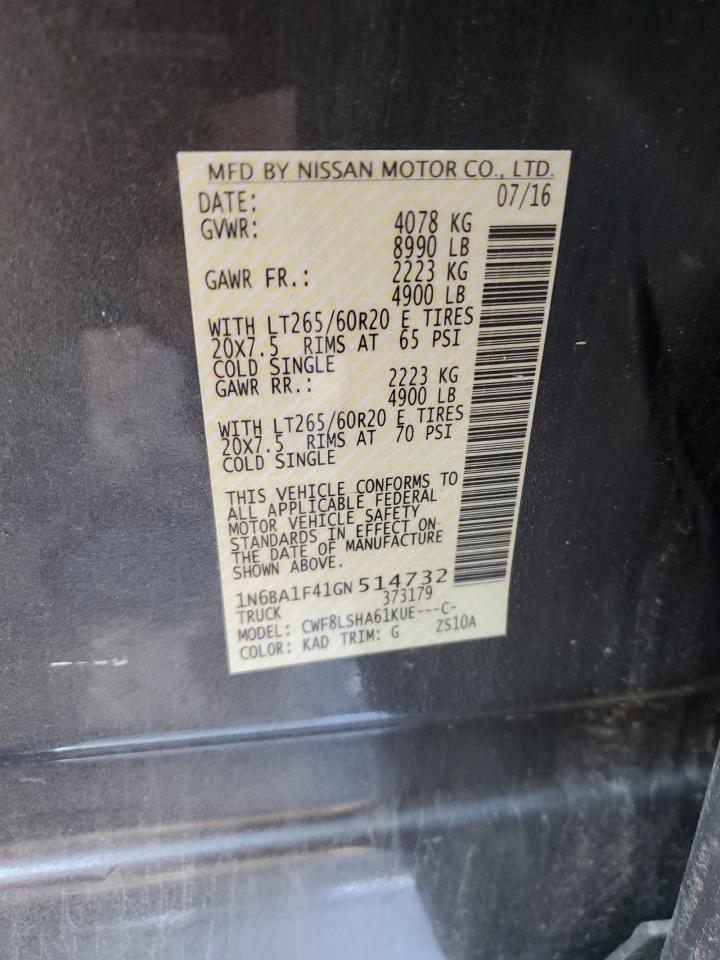 2016 NISSAN Titan