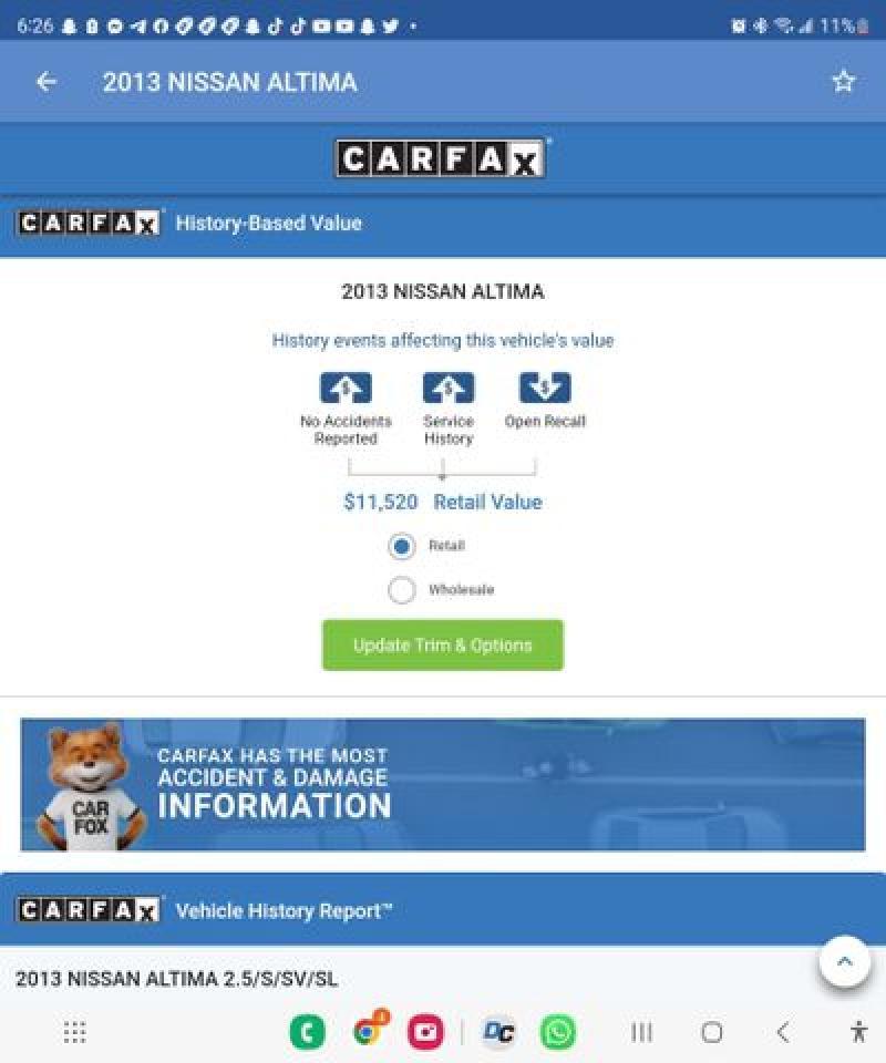 2013 NISSAN ALTIMA