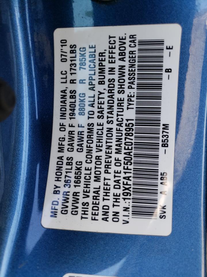 2010 HONDA CIVIC