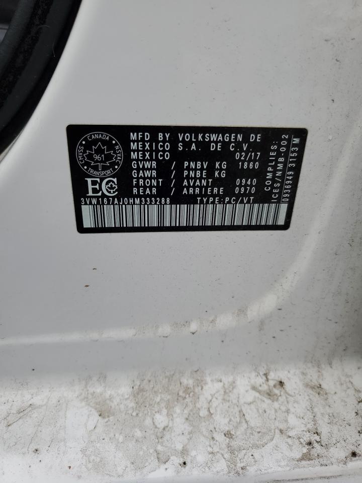 2017 VOLKSWAGEN JETTA