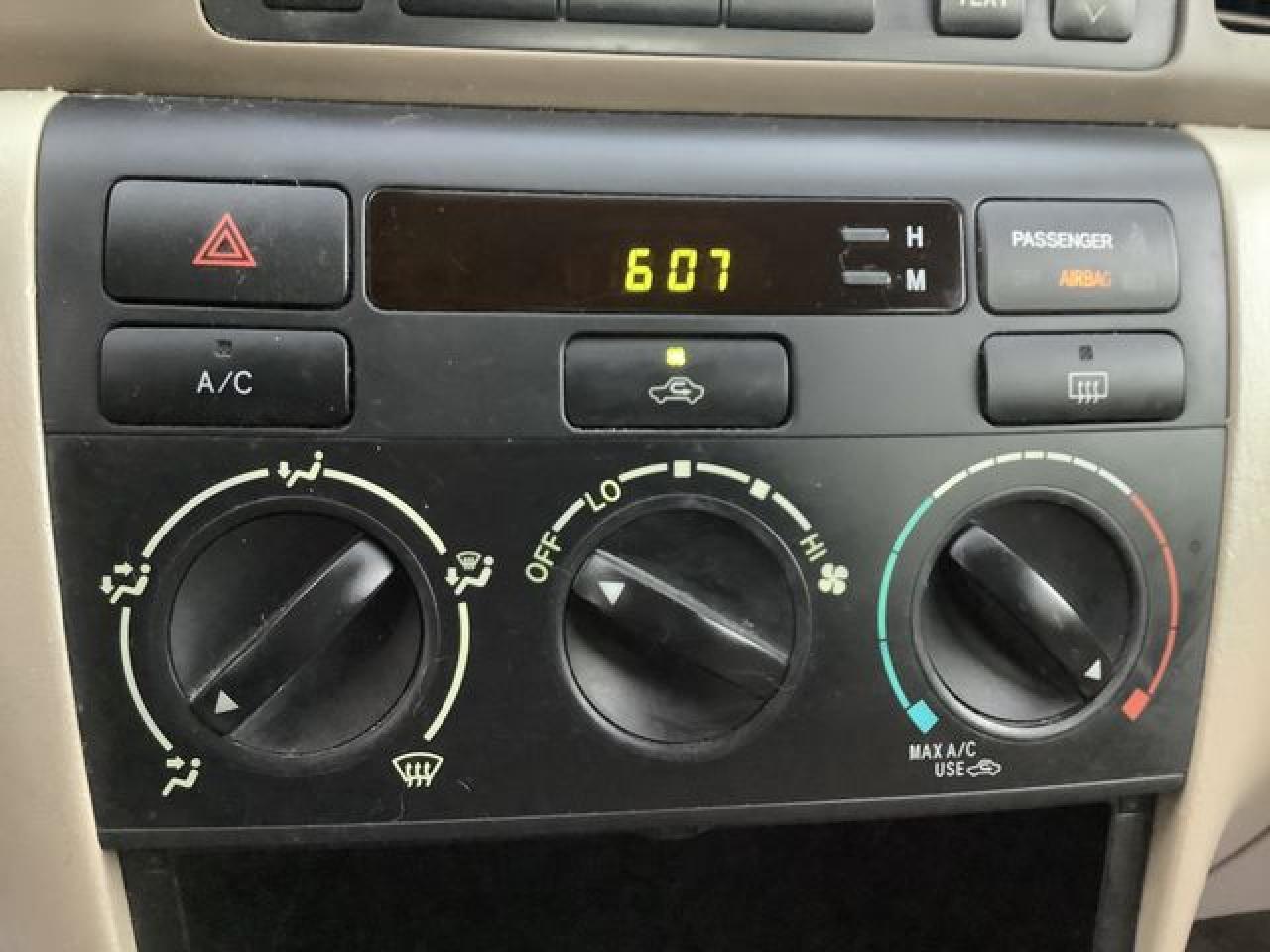 2007 TOYOTA COROLLA