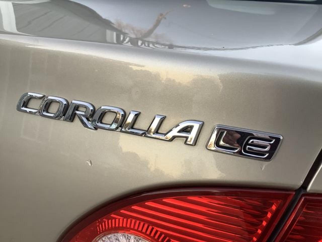 2007 TOYOTA COROLLA