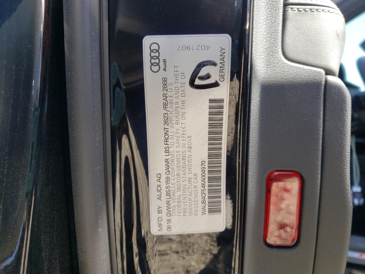 2019 AUDI S5