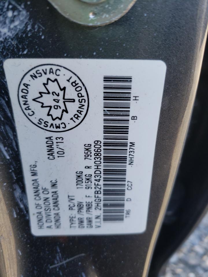 2013 HONDA CIVIC