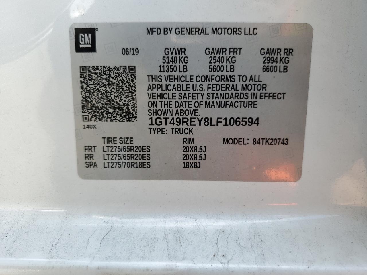 2020 GMC Sierra