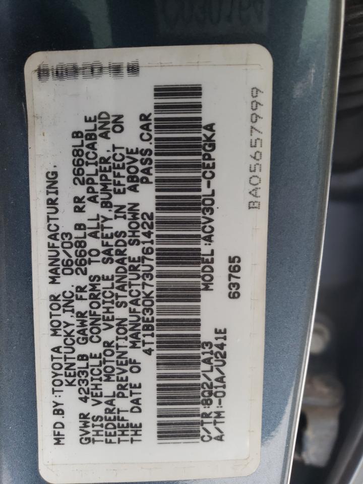 2003 TOYOTA CAMRY
