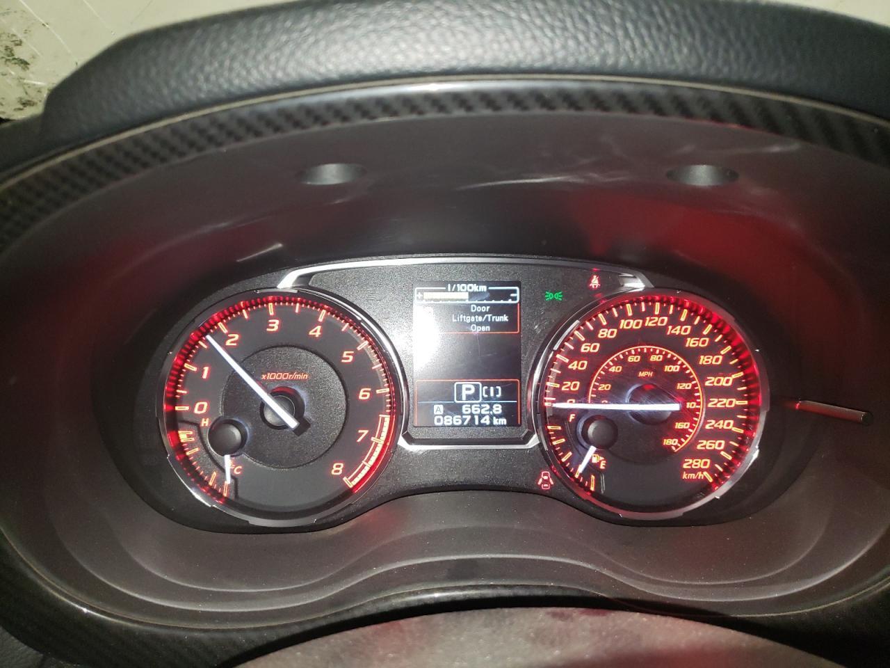 2016 SUBARU WRX