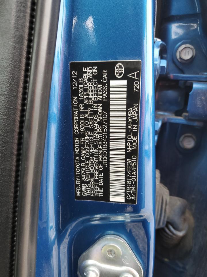 2012 TOYOTA PRIUS