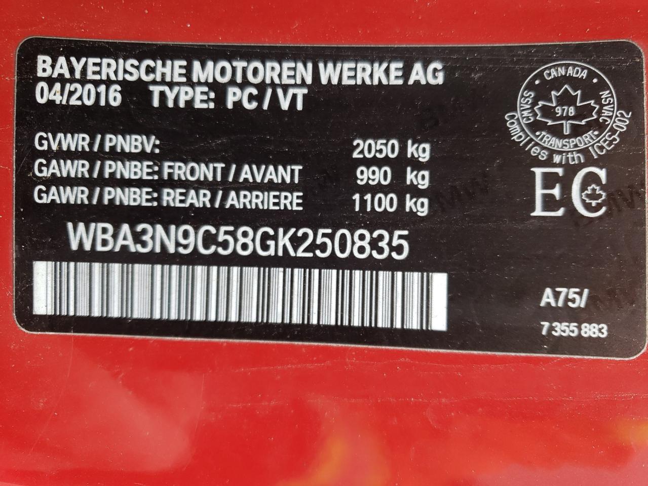 2016 BMW 4 Series