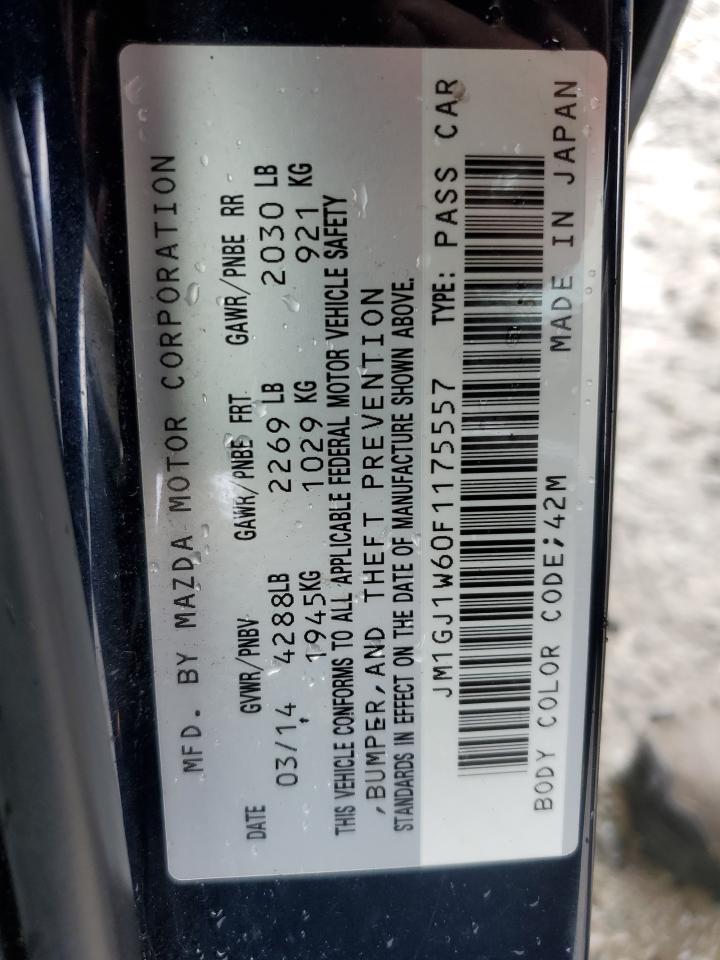 2015 MAZDA 6