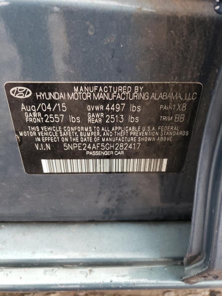 2016 HYUNDAI SONATA