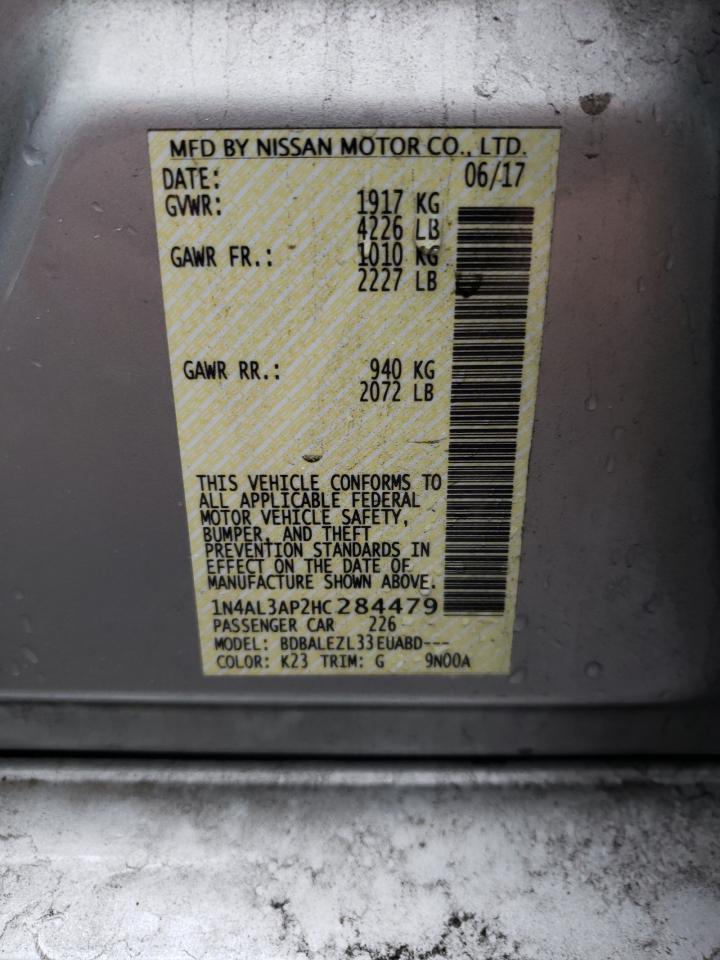 2017 NISSAN ALTIMA