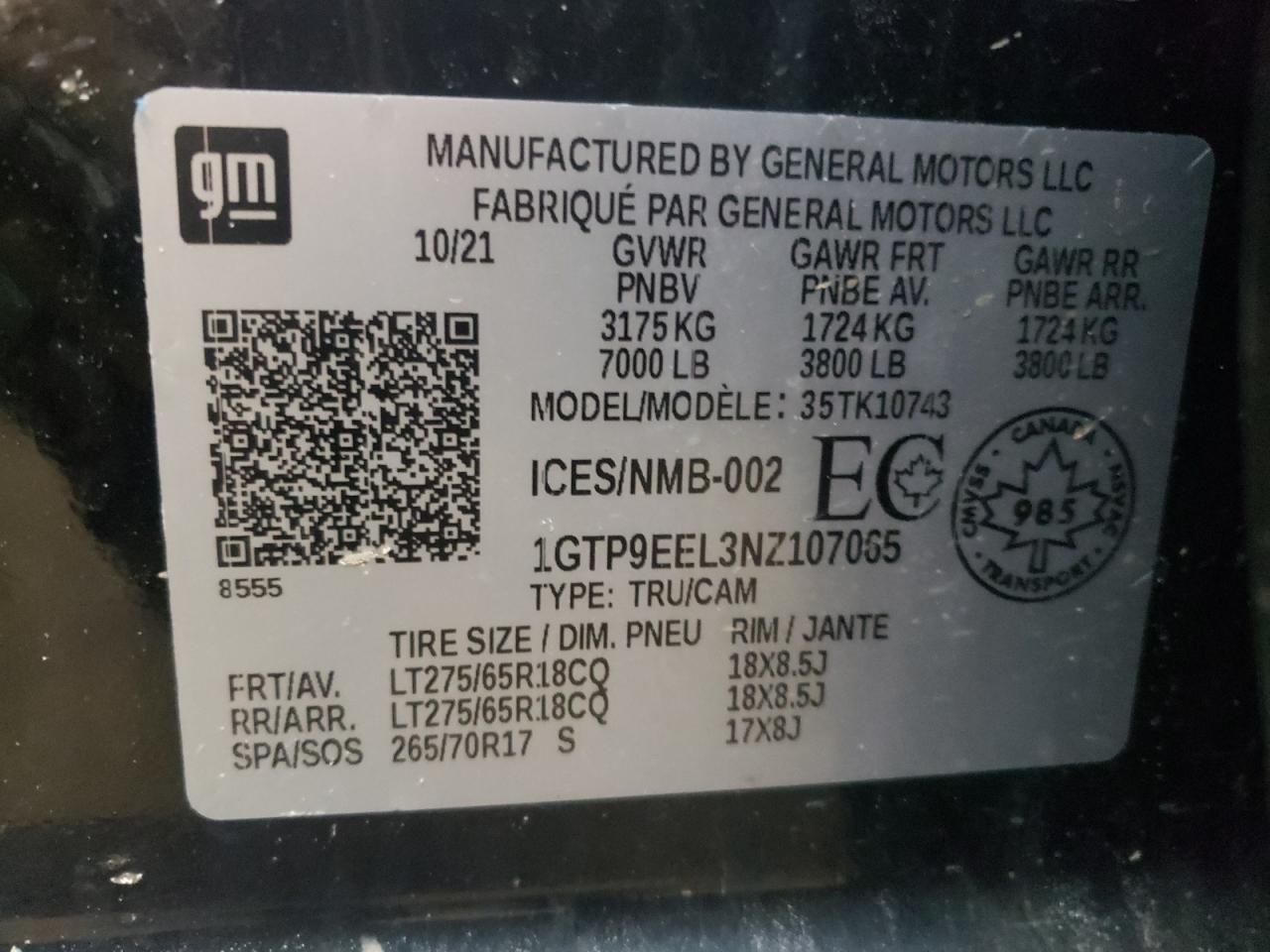 2022 GMC Sierra