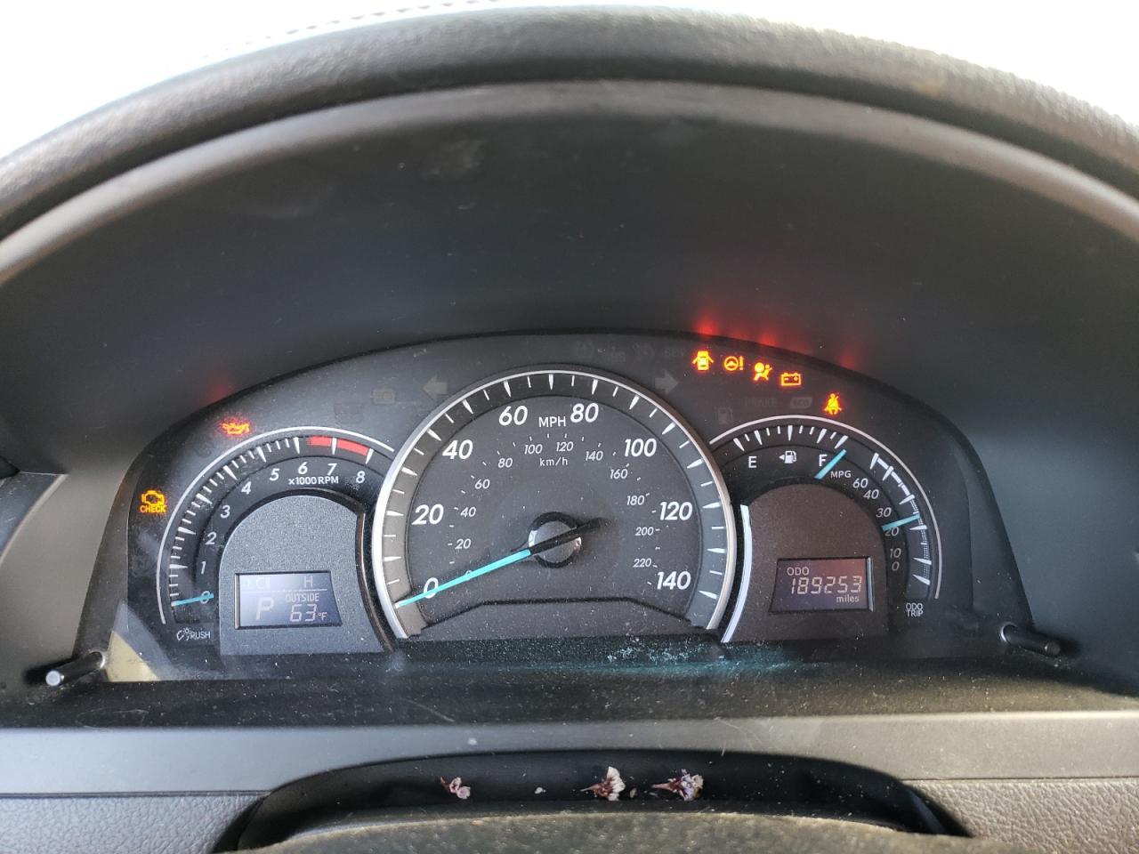 2012 TOYOTA CAMRY