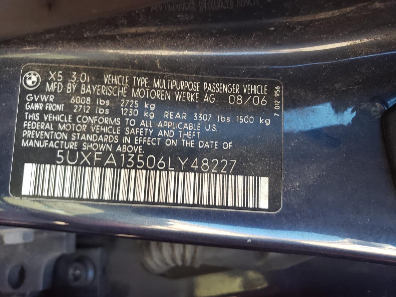 2006 BMW X5