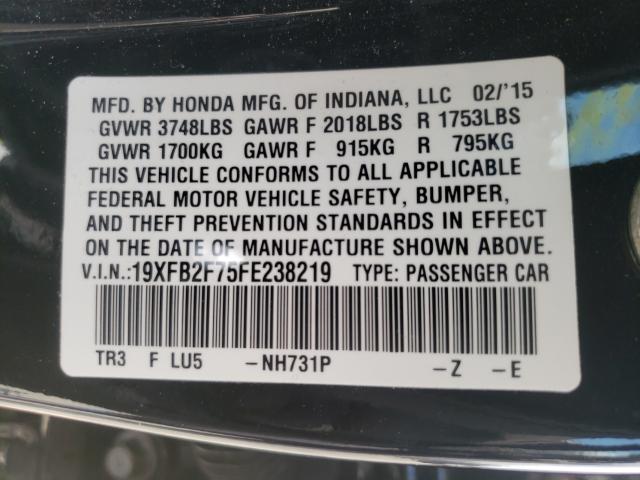 2015 HONDA CIVIC