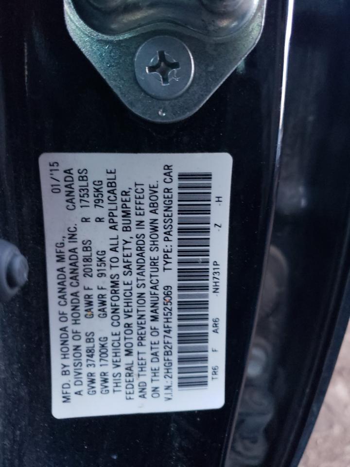 2015 HONDA CIVIC