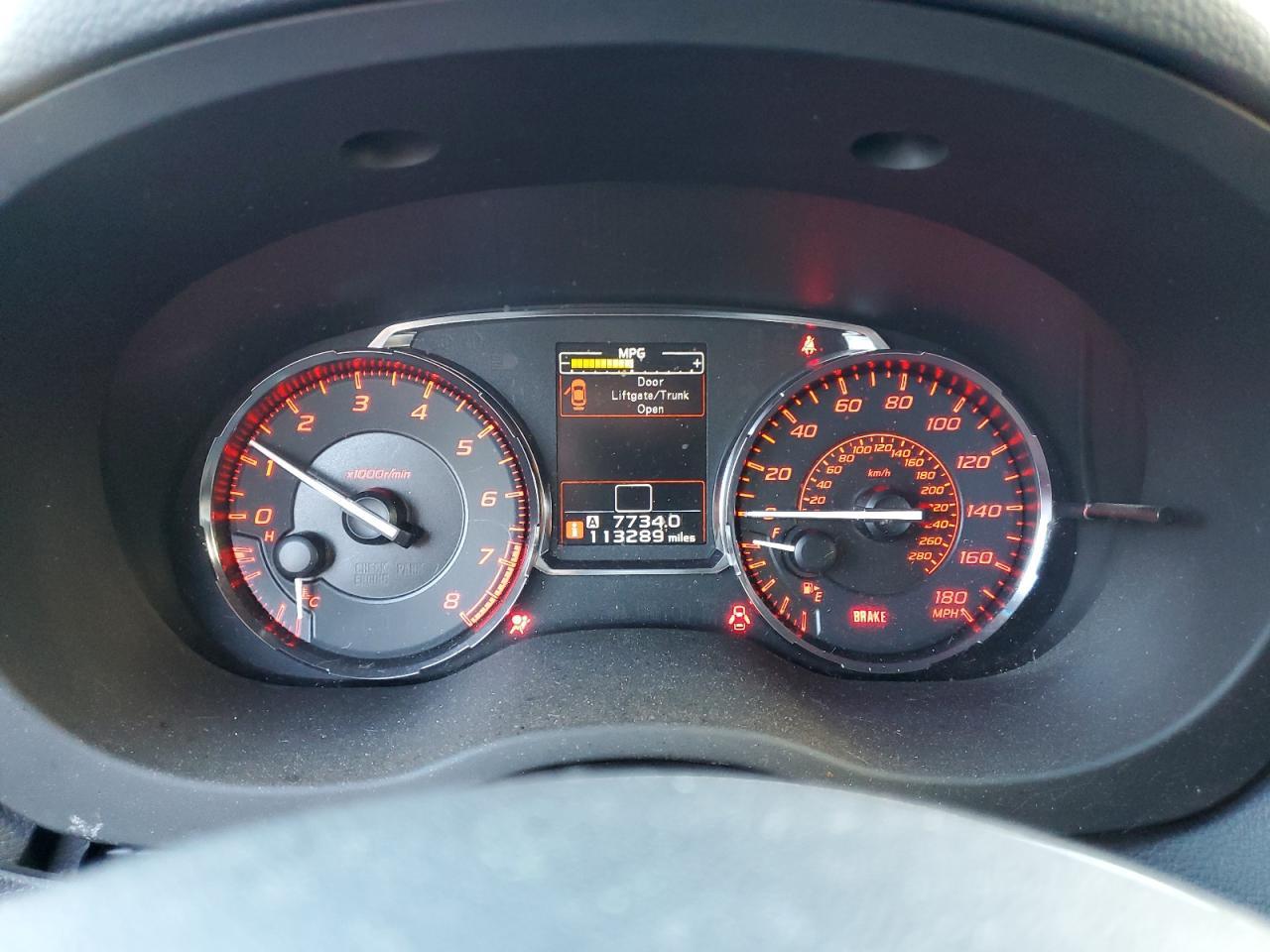 2017 SUBARU WRX