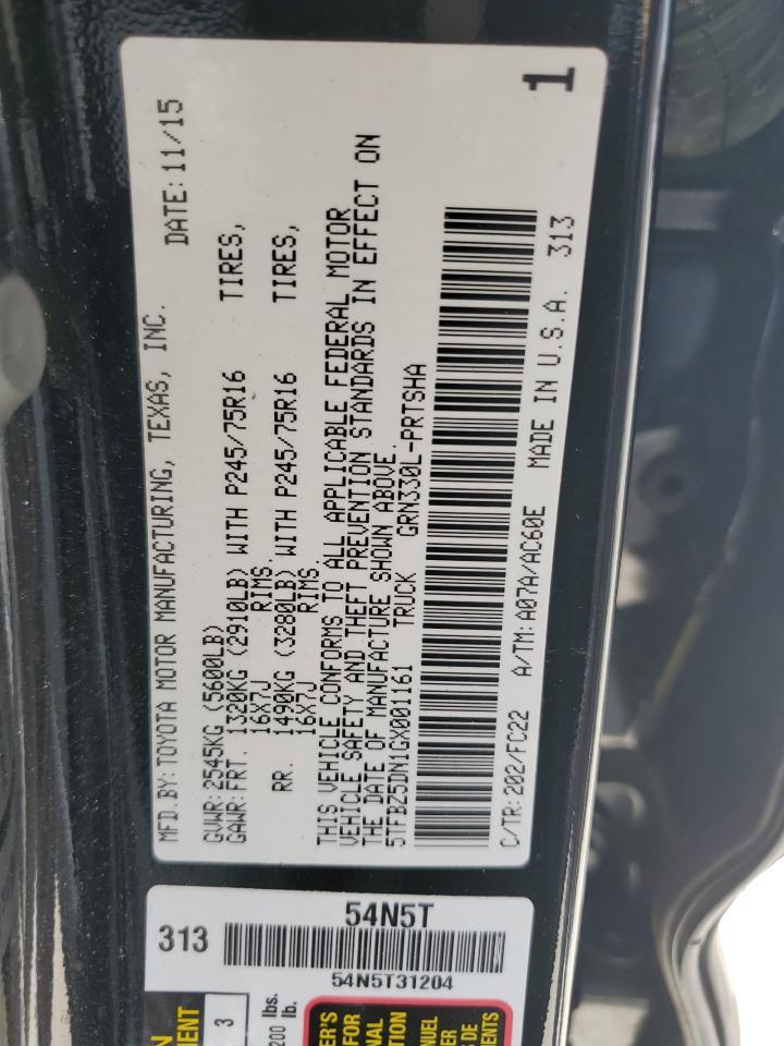 2016 TOYOTA TACOMA