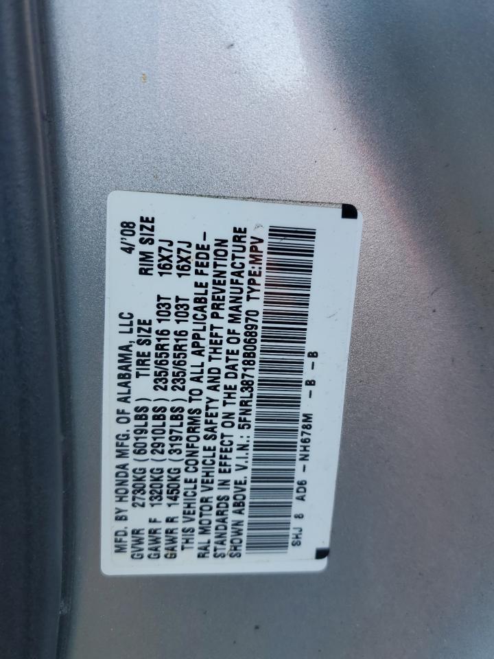 2008 HONDA ODYSSEY