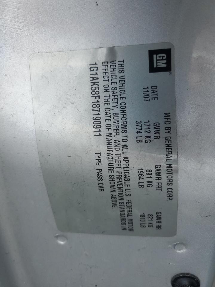 2008 CHEVROLET COBALT