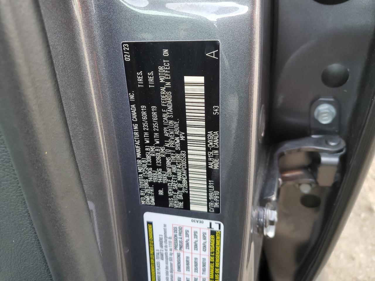 2023 LEXUS RX 350