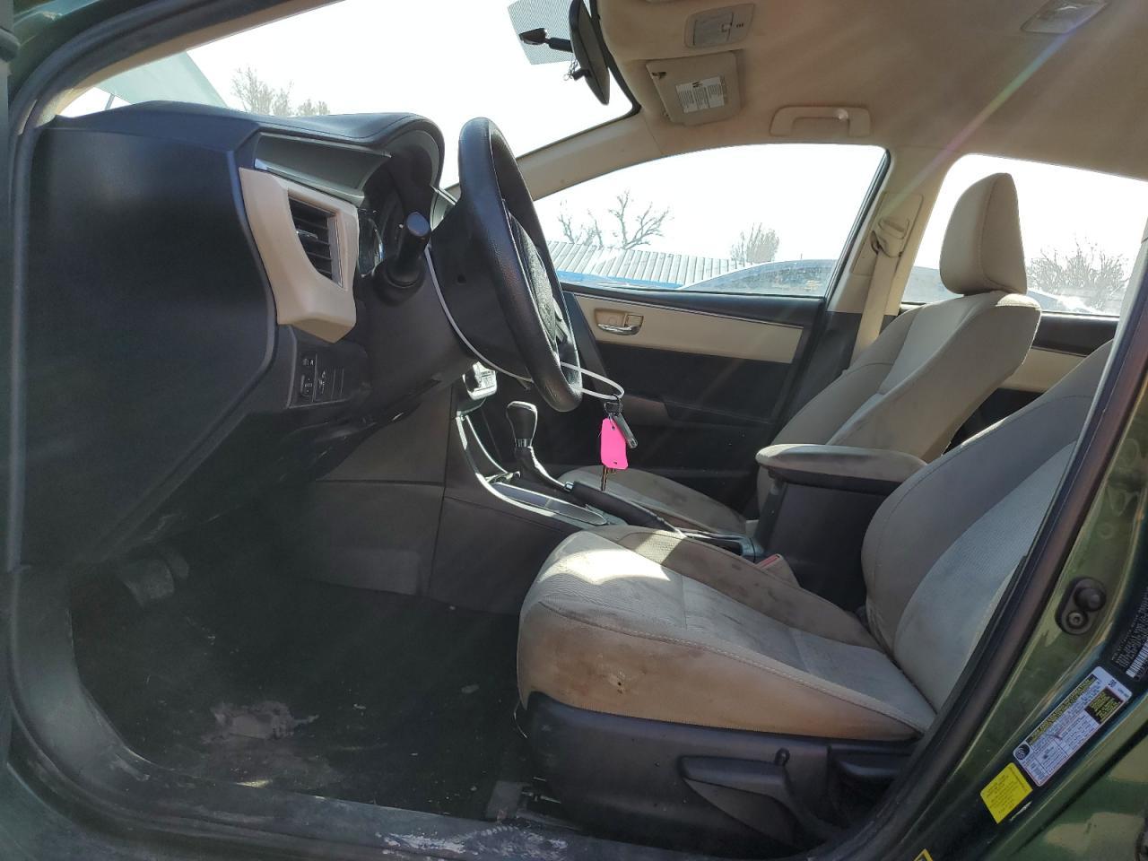 2016 TOYOTA COROLLA