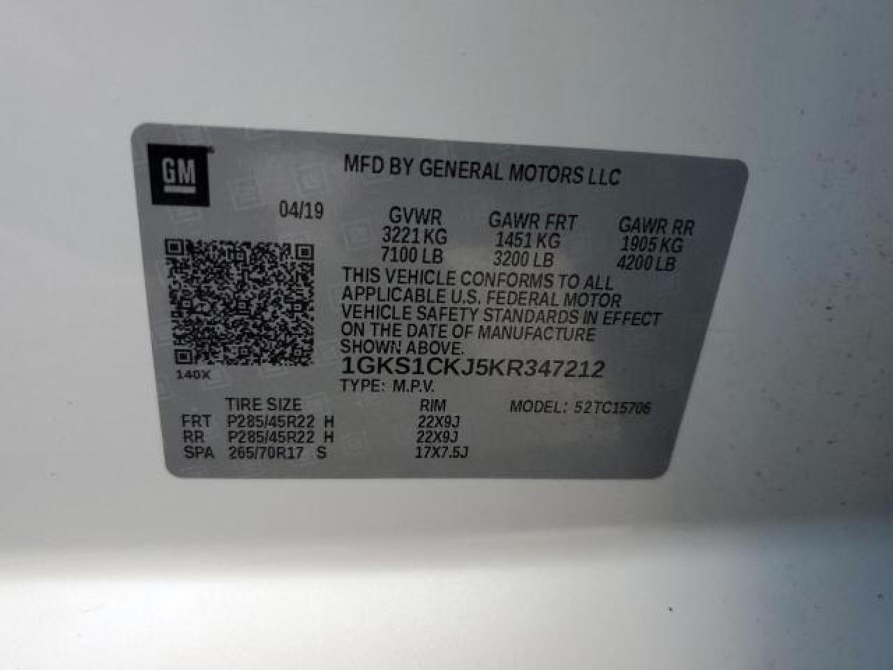 2019 GMC Yukon